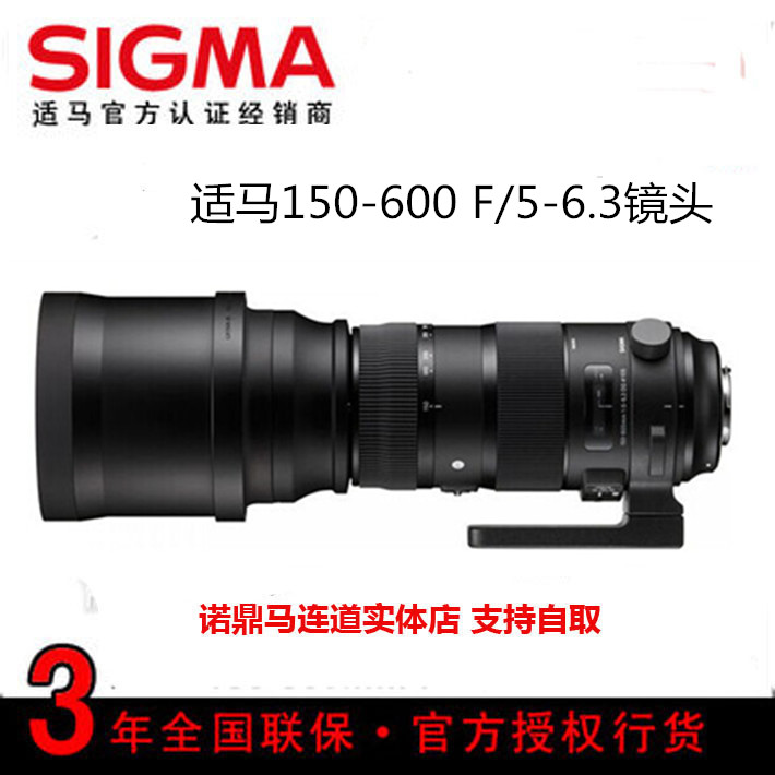 Sigma Sigma 150-600 mm f 5-6 3 DG OS HSM Sports Telephoto Lens