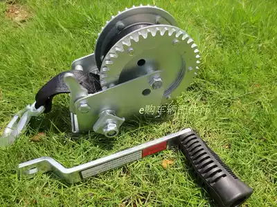 High quality manual winch hand winch hand winch webbing cart accessories 2000LBS LV in Winch