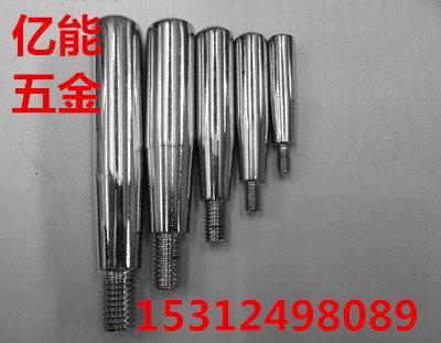 Iron piercing handle Iron rotating handle Movable handle Chrome-plated machine tool handwheel handle M6 M8 M10 M12