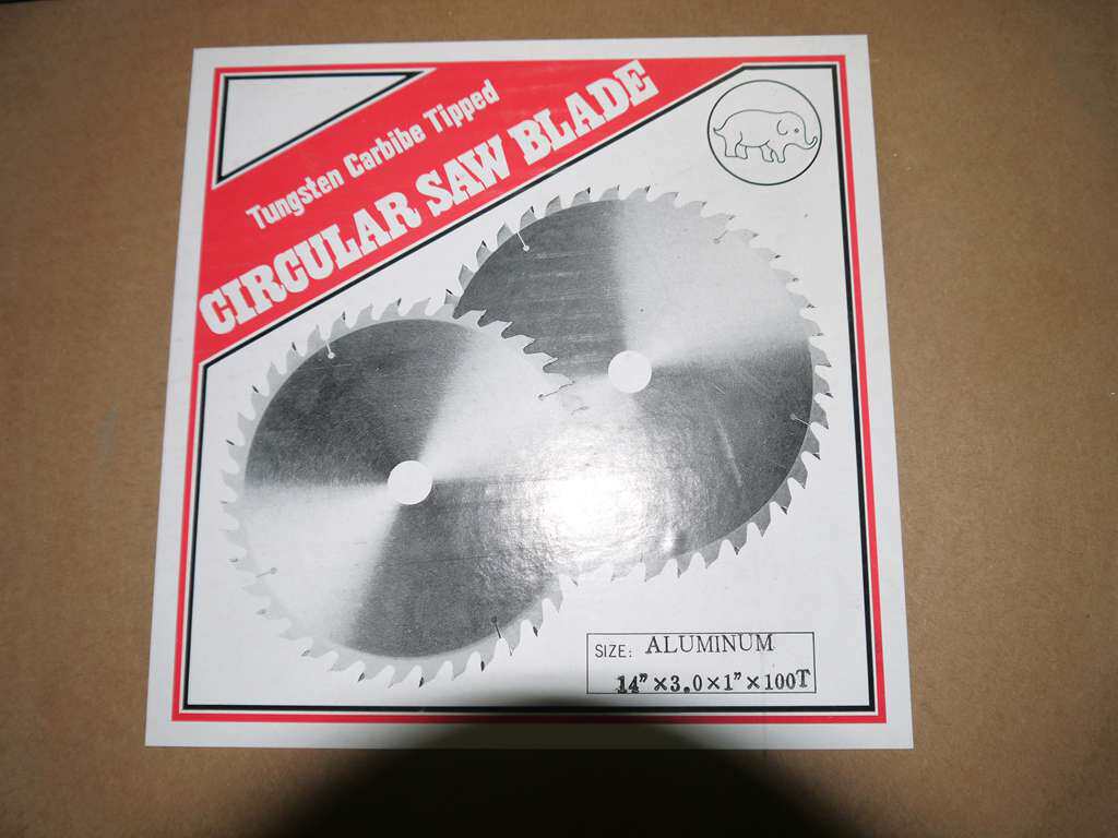 Inventory Japanese elephant 14 inch alloy saw blade