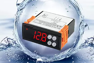 Jingchuang ECS-100 Kitchen Cabinet Thermostat Waterproof Temperature Controller Defrost Ventilator Alarm