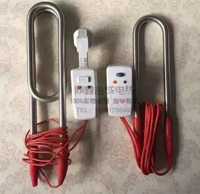 Stainless steel double U-SHAPED electric power bath tub barrel heater diving heating 220V