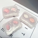 Phim hoạt hình dễ thương mô phỏng kem mini siêu nhỏ hộp làm đẹp cận thị kính áp tròng đồng hành hộp chia hộp - Kính râm kính cận thời trang Kính râm