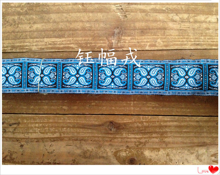 Fancy lace jacquard weave bandwidth 5CM Most dazzling minority wind DIY accessories Accessories Clothing Accessories Accessories Accessories