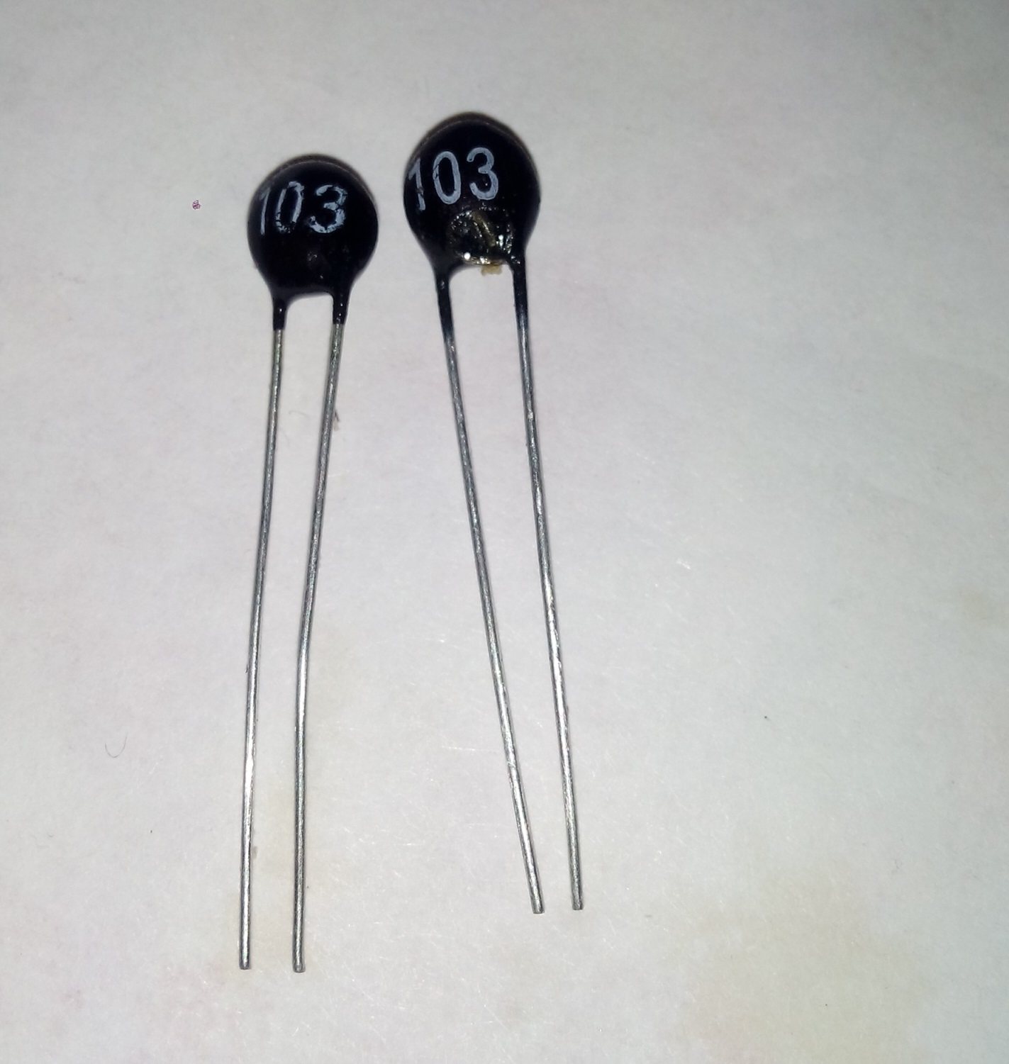 Sine wave inverter 10k 103 5mm black round head NTC thermistor Negative temperature 5%