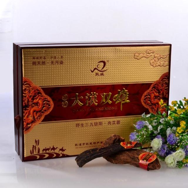 Gansu Dunhuang Special production Dunwei Cistanche Lock Yang Great Desert double Xiongjin Golden Lock Yang Selected Bubble Wine Material Desert Ginseng
