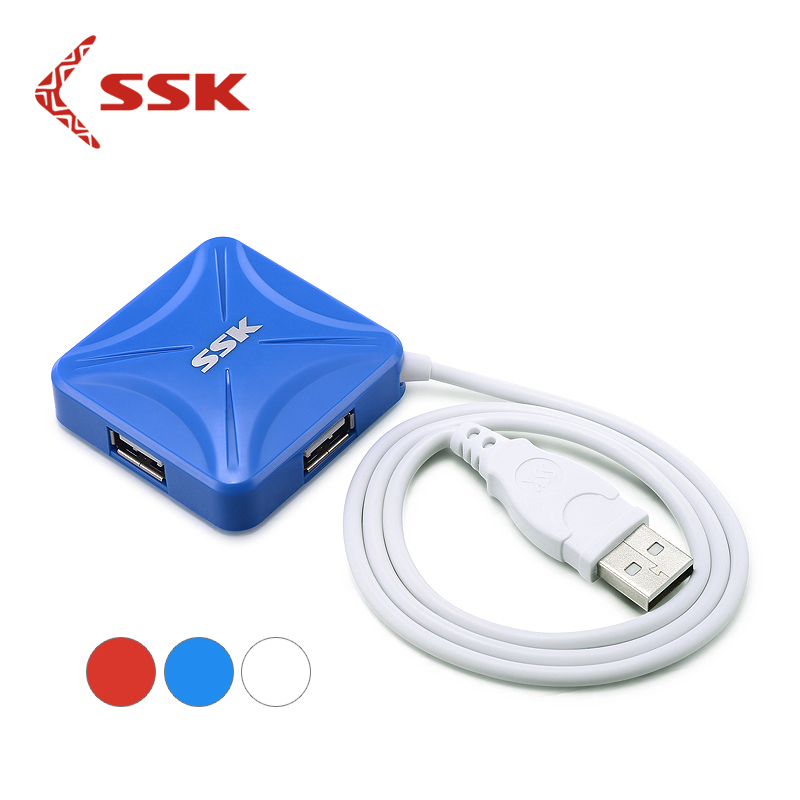 Ssk/Biao Wang Fenghuo USB Hub Laptop One-To-Four Hub Adapter Expansion with Multiple External Interfaces