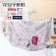 Hoa Fairy Ice Silk Quần lót nữ Mid-tăng Sexy Silky In siêu mỏng Thoải mái thoáng khí Trắng phía dưới Đồ lót nữ quần lót nam lưới Giữa eo