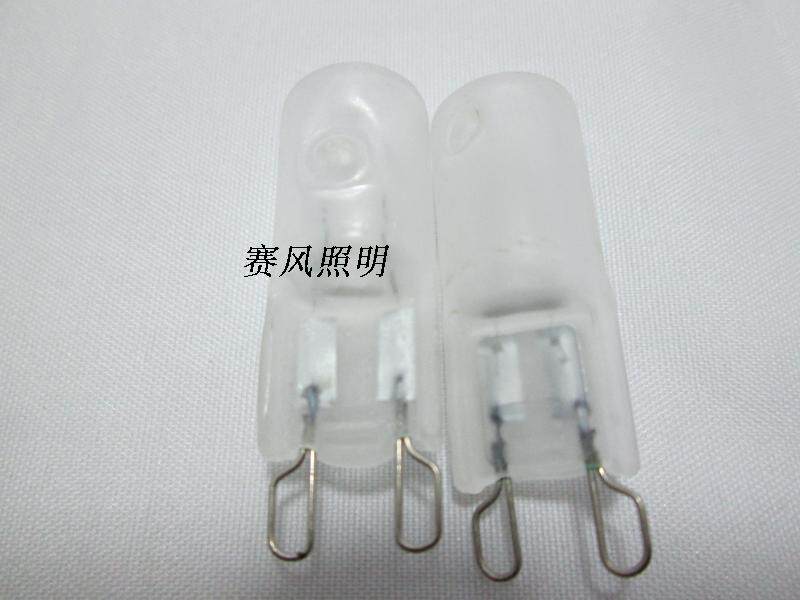 High-quality G9 220V 230V high-voltage halogen light bulb 20W 25W 40W 60W riot frosted