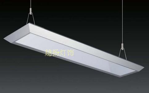 Surface-mounted family hanging wire panel lamp led fluorescent lamp panel aluminum lamp ceiling ceiling lamp fluorescent lamp