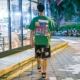 THE ONE Guo Chao Bản gốc Graffiti Áo thun ngắn tay nam và nữ Tide Thương hiệu áo thun nửa tay Xu hướng áo phông Hip Hop Hiphop