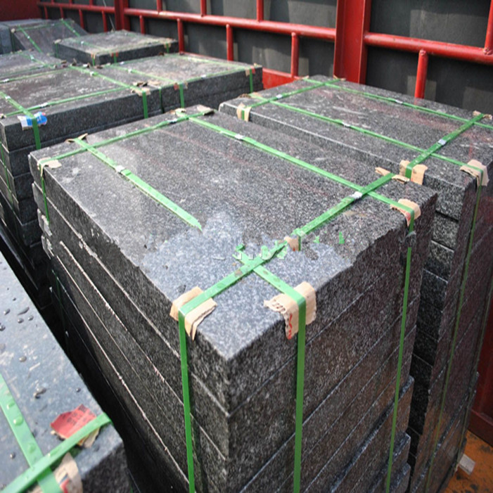 Green Granite Engineering Special Processing Mushroom Stone Small Block Lychee Burnt Pineapple natural fan surface Zhong Shan Qing