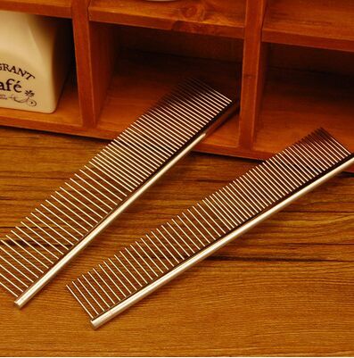 Cat and dog comb pet beauty comb straight comb large dog straight comb comb
