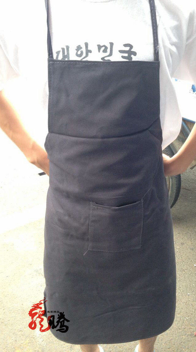 Card Base Canvas Apron Work Apron No Fade Easy Wash Cloth Apron Labour-free apron Dirty Abrasion Resistant