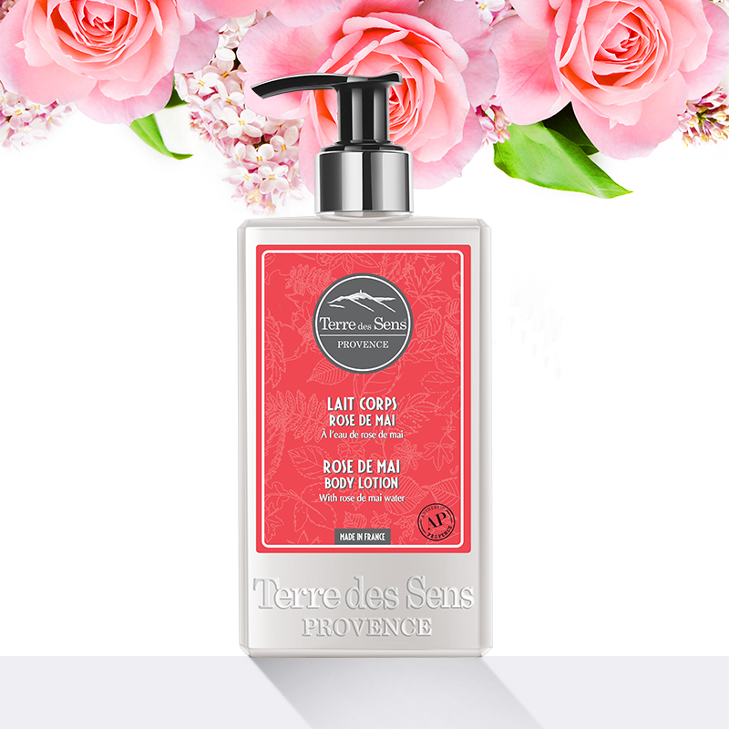 Terre des Sens普罗旺斯五月玫瑰身体乳250ml 保湿滋润香体润肤乳