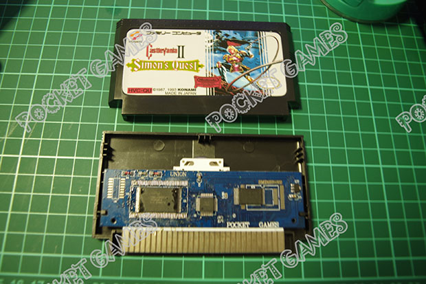 Brand new FC Teka fully integrated with battery memory Castlevania 2 Finnish powerful hack version