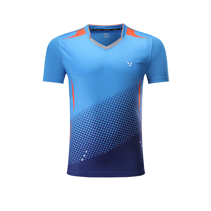 New badminton suit blouses for men and women Table Tennis Suits of Speed Dry Loose Round Collar T-shirt Short Sleeves