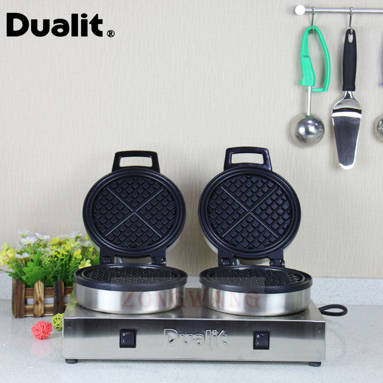 UK DUALIT DWIMC GB Commercial Double Head Waffle Machine Imported Truffle Machine Electric Waffle Oven-Taobao