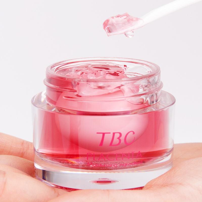 laox日本TBC PLACENTA马胎盘素莹透啫喱面霜保湿补水乳液35g
