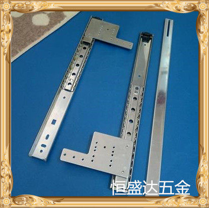 Hidden rail seven-character TV channel TV cabinet TV rail 45cm rail rail overall cabinet door TV rail slide rail electric