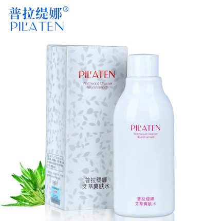PILATEN/普拉缇娜补水锁水保湿收缩毛孔细腻肌肤 艾草爽肤水200ML
