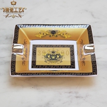 ktv ceramic table supplies small cigarette ashtray tracking small ashtray private cigar ashtray high-end clubhouse