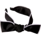Phong cách Hàn Quốc hem thắt nút headband màu đen trắng tai thỏ headband rộng vành đơn giản - Phụ kiện tóc
