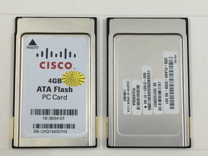 Cisco PC card 4GATA FLASH CARD 4G PCMCIA memory card CNC PCMCIA machine tool memory card
