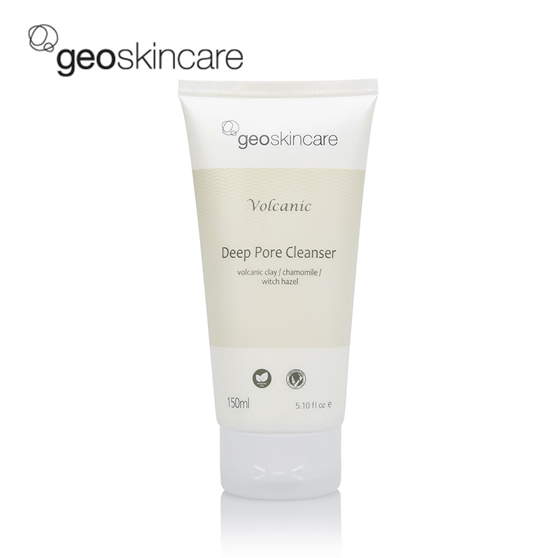 geoskincare/纽西之谜新西兰火山岩泥洗面奶 深层清洁150ml 包邮