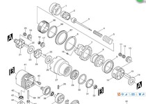 Макароны Makita twist-cut wrench 6922NB оригинальные запасные части