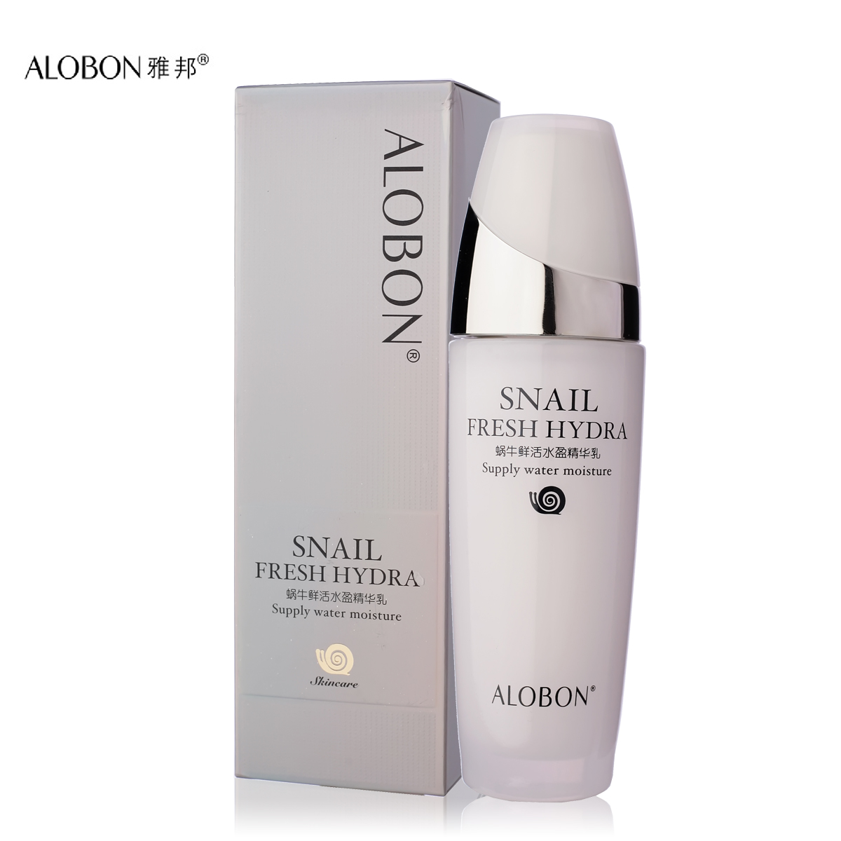 AloBon/雅邦蜗牛鲜活水盈精华乳100ml 增强弹性 保湿补水滋润