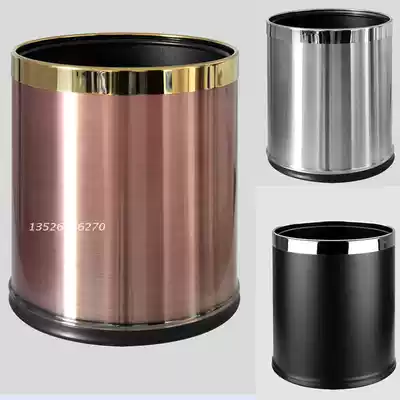Southern GPX-45 Hotel Room Bucket Double Dustbin Room Peel Barrel Guest Hotel Garbage Trash Nutshell Barrel