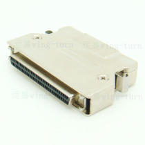 Yunteng MD68F-AL SCSI68pin iron shell straight out connector HPDB68 female soldering wire connector