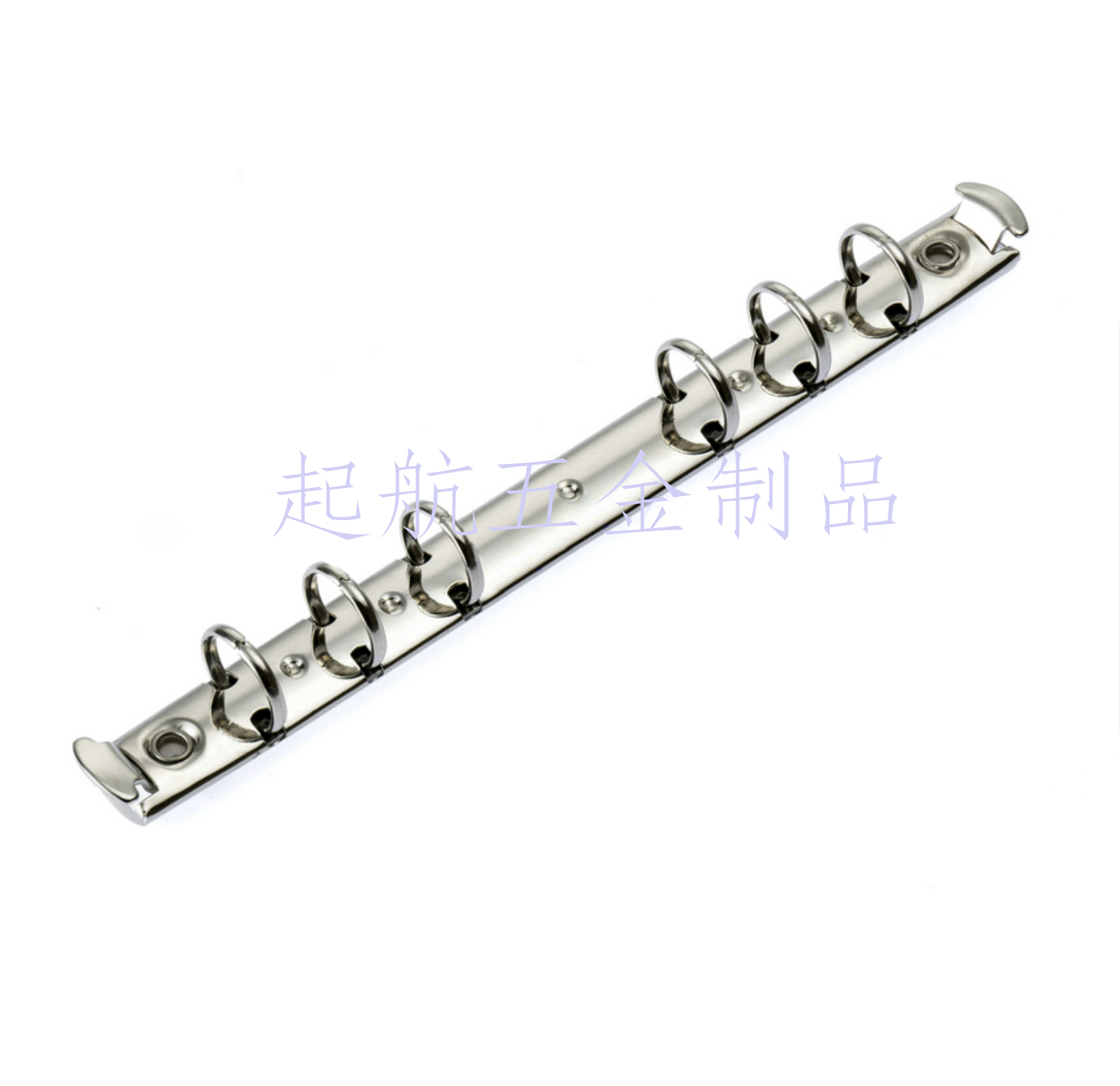 6 Holes Living Page Clip Metal Clip A5A6B7 Containing Clip Loose-moto DIY binder clip 6-hole inner core clip