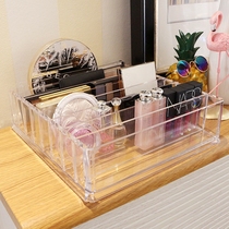  Large acrylic eye shadow storage box Powder nail polish high-gloss storage plate Lipstick lip gloss nail polish finishing box