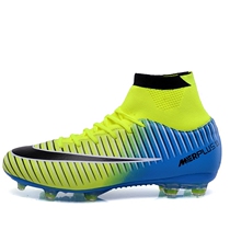 Mens football shoes boots High Ankle fg adult soccer cleats