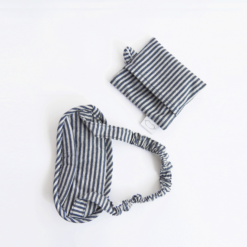 Good product thickened Tianzhu cotton shading eye mask Breathable office lunch break travel sleep eye mask Travel good product