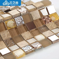 Стеклянная мозаика на стену, декор для гостиной для ванной комнаты