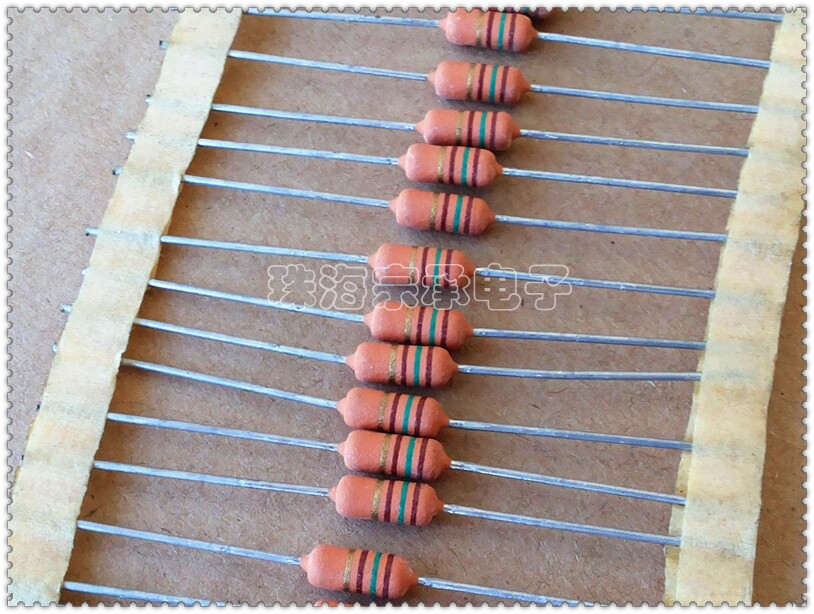 Imported US 150R 2W DALE CCF2 150 European small metal film resistor