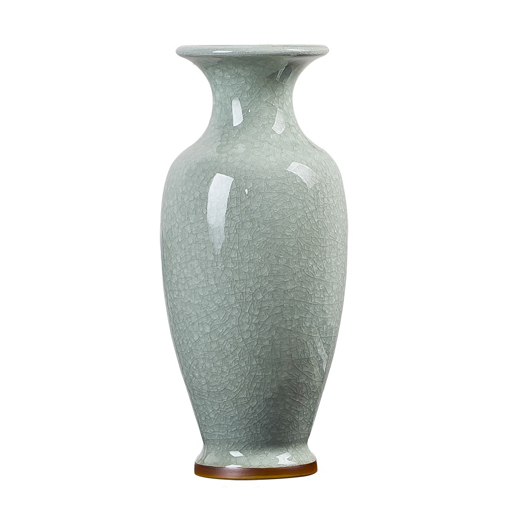 Jingdezhen ceramic vase furnishing articles flower arranging Chinese style household adornment sitting room ground large antique jun porcelain vases