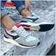 Trung quốc Li Ning của nam giới giày thường giày 2018 mùa hè mới retro đích thực thở giày chạy của nam giới giày giày thể thao giày the thao nữ cao cấp Dép / giày thường