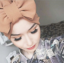 Special female hat hat hat hat head towel hat Moon hat bald head hat