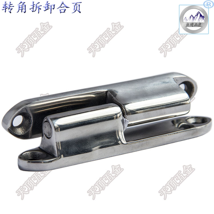 Special price 304 stainless steel detachable hinge vertical plucking butterfly hinge HHSV80 stainless steel external door hinge
