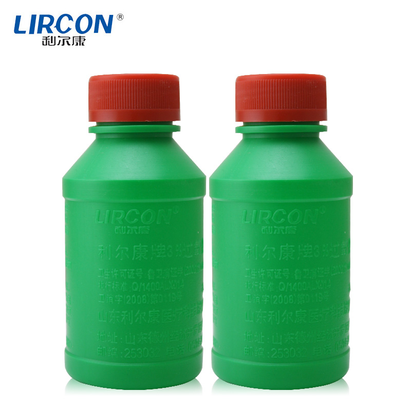 利尔康3%过氧化氢溶液消毒液100ml *2瓶 双氧水消毒剂杀菌除菌