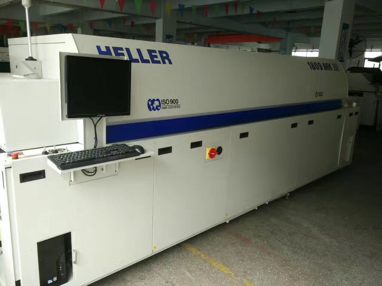 HELLER1809MKIII 2010 double-track double speed 9 warm zone nitrogen back flow welding price