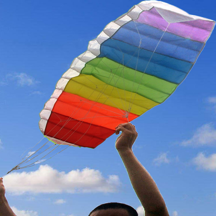 Software Double Line Sports Umbrella Stunt Skyline Kite Competitive Full Kite New Hand Fit