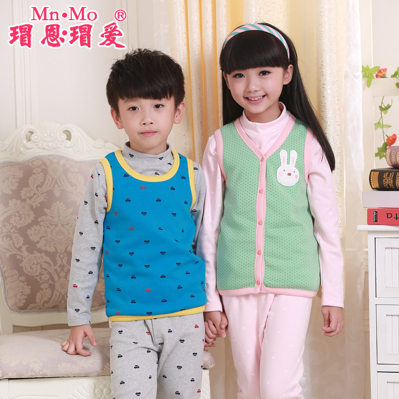 清仓瑁恩瑁爱黄金绒马甲背心男女童宝宝婴幼儿童马夹保暖宝宝坎肩