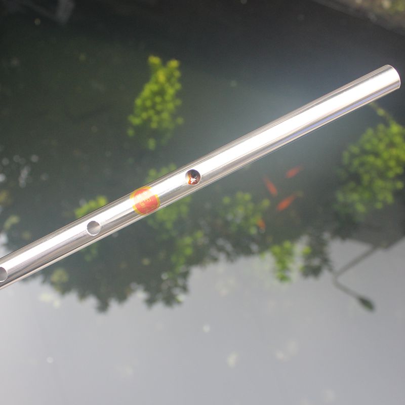 Thickened stainless steel flute F-tune beginner fife national musical instrument intonation factory direct sales