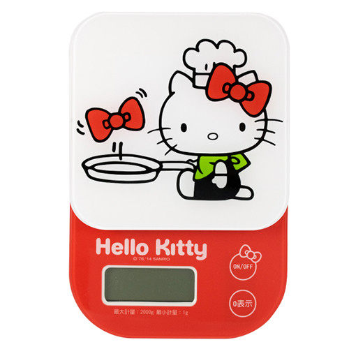 Hello Kitty Taiwan Made MIT square home with electronic Cuisine Scales-Chef's section-Taobao