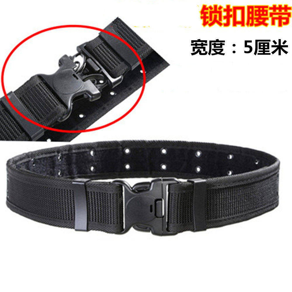 Outdoor equipped Black Hawk Tactical belt Nylon Outer Belt Special Soldier's Canvas Belt Armed Belt